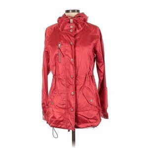 Isda & Co Windbreaker Hooded Red Women Size XS